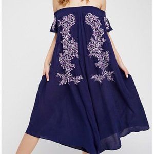 Free People The High Road embroidered Jumpsuit